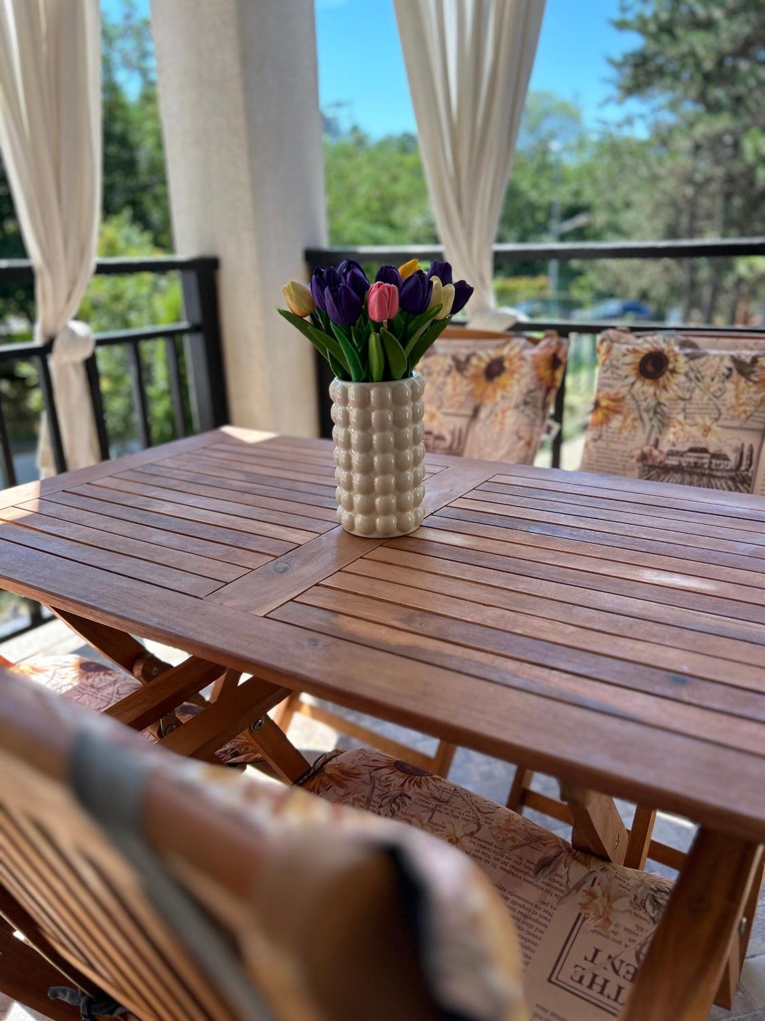 Quiet Apartment With Big Terrace In Santa Marina With Parking Sozopol Exterior foto